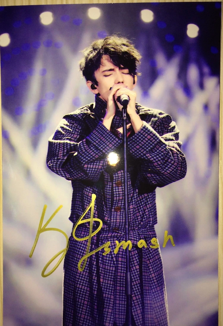Dimash Kudaibergen с автографом, подписанное фото, 15X10 см, популярная музыка, китайский певец, искусство, звезда, подарок на Рождество, год - Цвет: Style 3