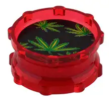 Табак раздавить Измельчить дым акриловый пластиковый травяной горшок дробилка Резак магниты изысканно разработан прочный великолепный