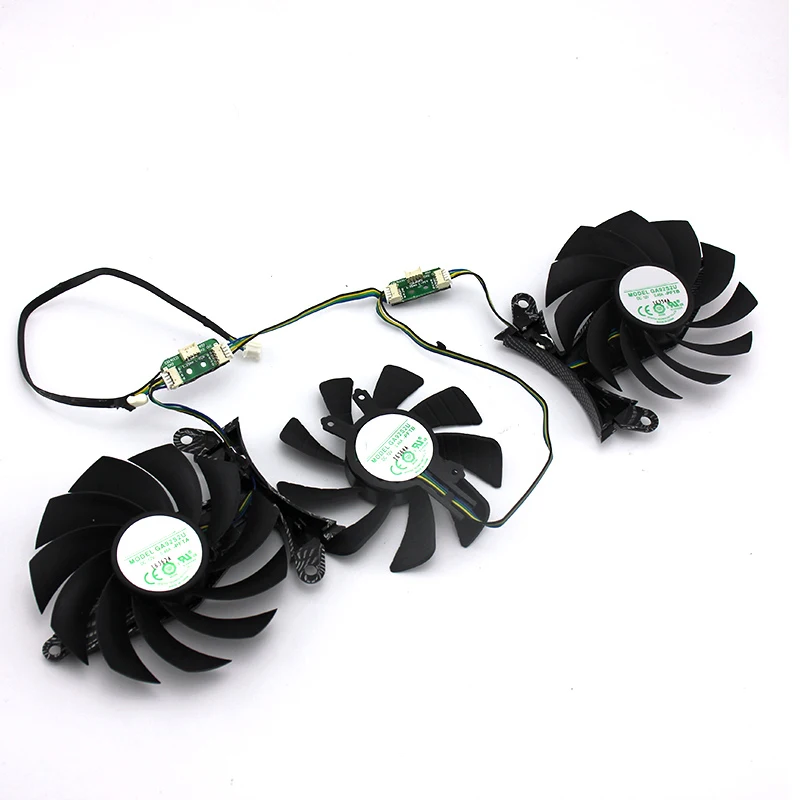 Кулер процессора для ZOTAC GTX 1060 1070 1070ti 1080 Plus OC видеокарта охлаждающий вентилятор GA92S2U