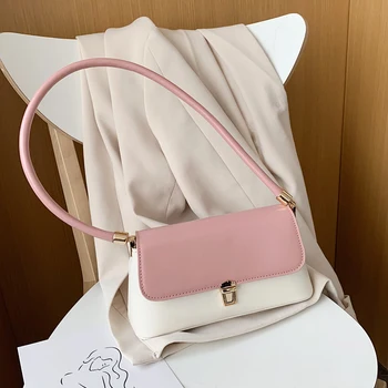 

2020 Small Totes Bags for Women Underarm Bag Hit Color Female Handbags Evening Party Clutch Purses Ins Chic Lady Shoulder Bags