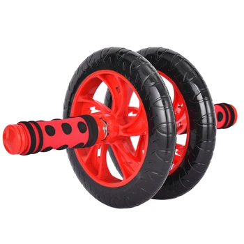 

Useful Abdominal Device Pratical Twin-Wheel Tummy Strengthening Fitness Tummy Shaping Wheel For Man Woman