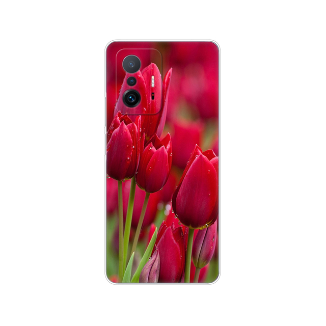 Xiaomi 11T Case For Xiaomi 11T Pro Soft Case Silicon Phone Back Cover For Xiaomi11T mi 11 T 11TPro coque 6.67inch bumper TPU