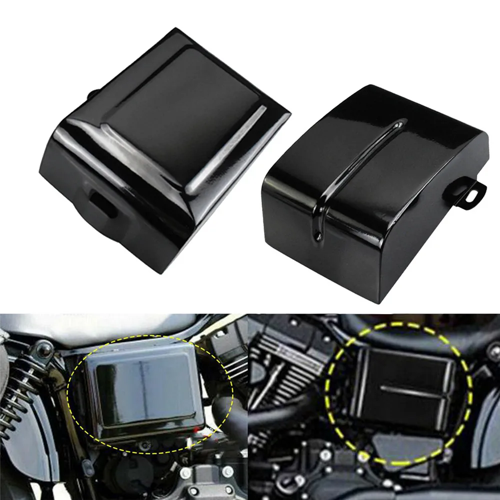 LYXY-PARTS Black Clarity Transmission Side Cover For Harley Dyna Low Rider FXDL Fat Bob Touring Road King FLHR Softail 07-13 
