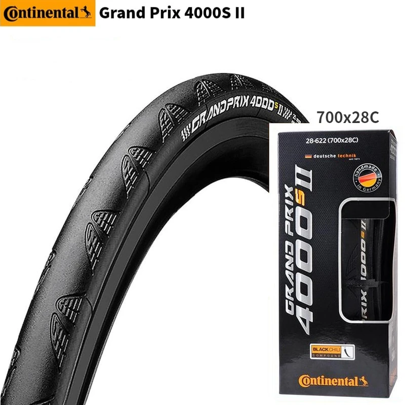 Continental Grand Prix 4000 S II Складная шина 700 * 28C дорожный велосипед шина|Велосипедные шины|