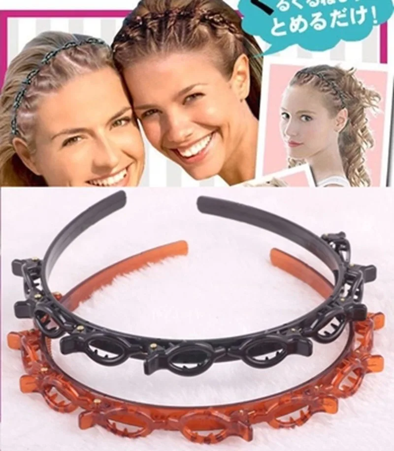 Double Bangs Hairstyle Hairpin Hair Accessories Layer Clip Headband Hairbands