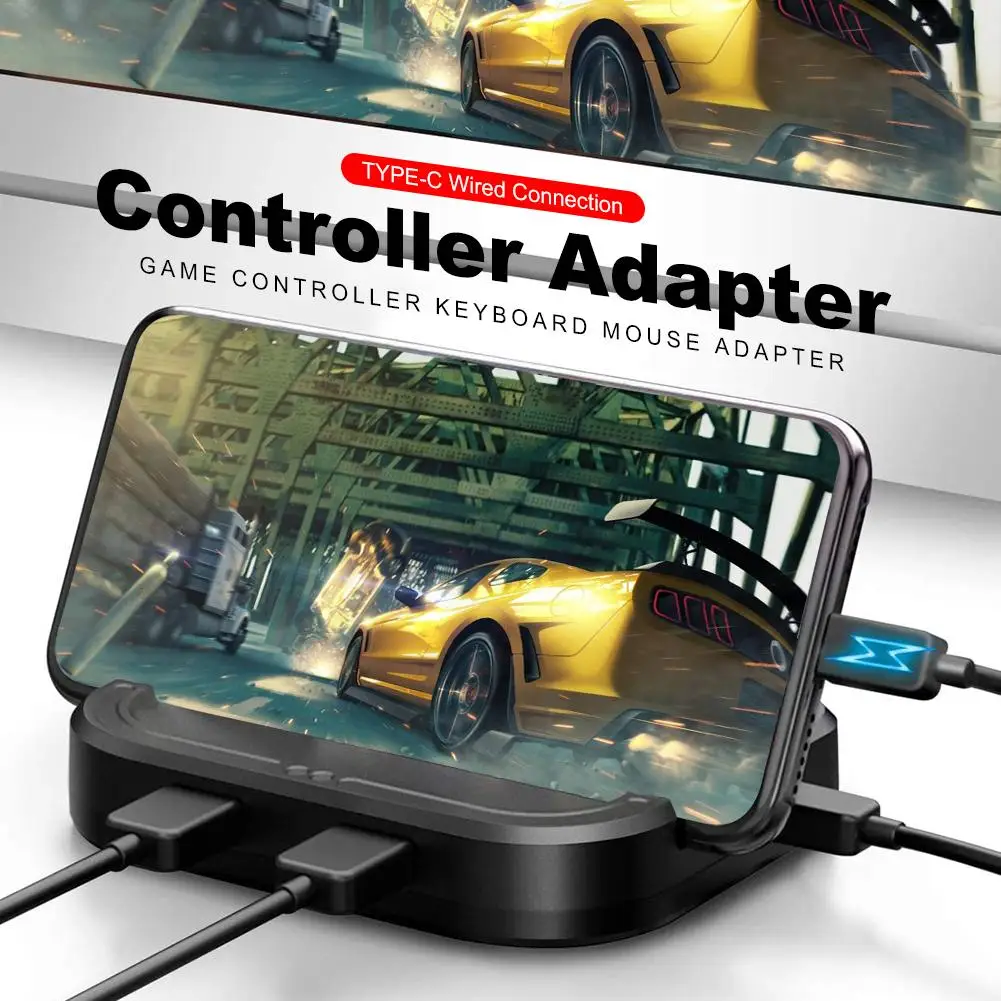 

2020 viugreum Mobile Game Controller Wired Gaming Converter Adapter
