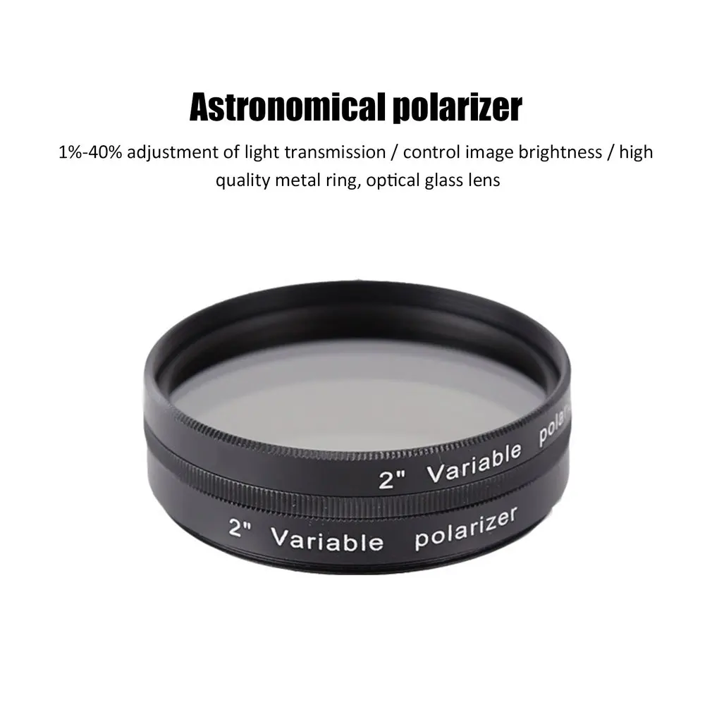 1,25 2 дюймов фильтр переменной из алюминиево-магниевого сплава для Пособия по астрономии Монокуляр телескоп и окулярный фильтр отличное качество F9147