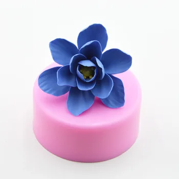 

3D Soap Mold Wintersweet Fondant Silicone Cake Mold Handicraft Soap Mold Aromatherapy Plaster Mold Cake Decorating Tools