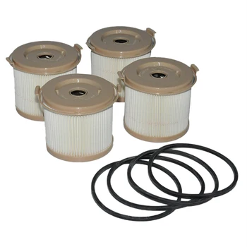 

4Pcs 2010PM 2010TM Filter elements for 500FG Fuel Engine Fuel Water Separator Replacement Truck Kit