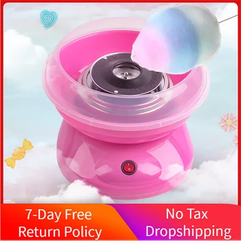 

Electric DIY Sweet Cotton Candy Maker Portable Marshmallow Sugar Floss Machine Girl Boy Gift Easy Homemade Sweets Party