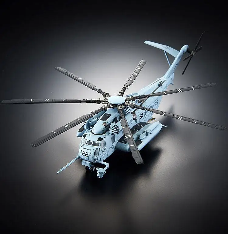 Ch-53e 1/144 エスワンフォー ヘリ 模型 完成品