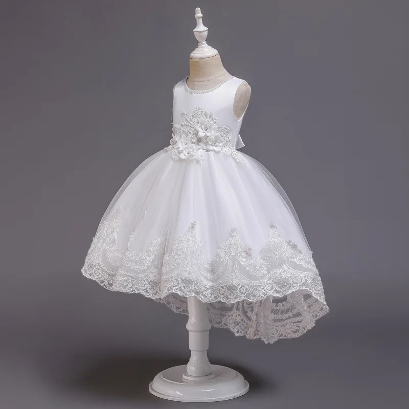 Платья с цветочным рисунком для девочек, летняя детская одежда, свадебное платье принцессы, платье без рукавов, балетная пачка, одежда для маленьких девочек