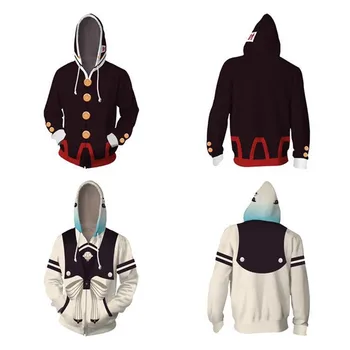 

Anime Toilet-bound Jibaku Shounen Hanako-kun Yashiro Nene Cosplay Costumes 3D Zip Hoodie Sweatshirt Jacket for adult