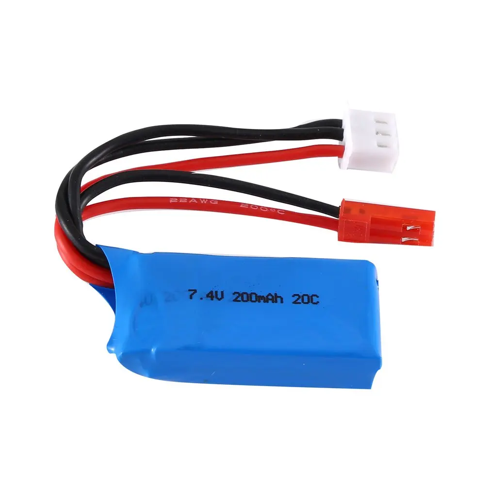 7,4 V 200mAh 20c аккумуляторная батарея Lipo батарея литиевая батарея RC для мини альпиниста Москитная машина 1/36 автомобиль RC автомобиль набор