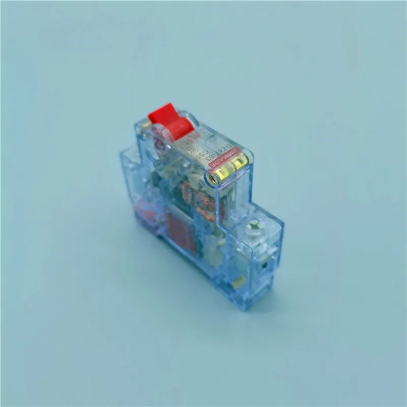 AC220V-400V DZ47-63 1p 6A 10A 16A 20A 25A 32A 40A 50A 63A Mini Circuit Breaker Cutout Miniature Transparent Household Air Switch circuit breaker