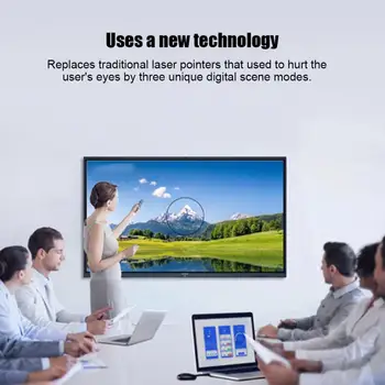 

Presentation Remote Control 2.4G Multimedia Smart Timer and Loss Prevention Wireless Digital Laser PPT Page Flip Pen