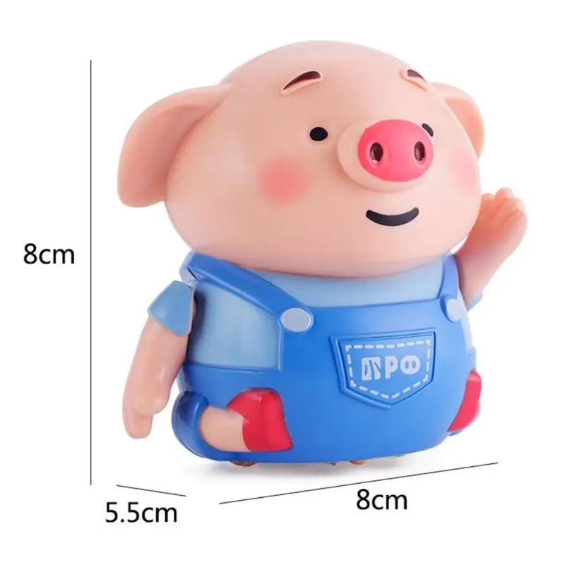 Draw Line Heel Pig Pen Inductive Toys Lightweight and Delicate Follow Robot Music Animals Fashion Education Kid Toys with pen