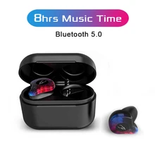 Vchicsoar Mini True беспроводные Bluetooth наушники TWS гарнитура стерео портативный IPX5 Водонепроницаемый с микрофоном для iPhone xiaomi samsung