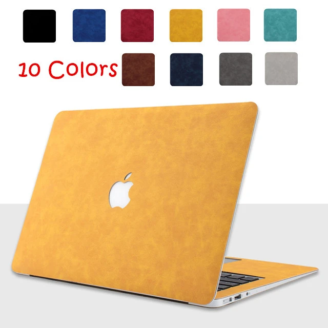 

PU Leather Shell Skin Cover Case For Apple MacBook Pro Retina 13.3 Air 13 15 16 11 12 Inch Laptop 2020 New A1932 A2289 A2141