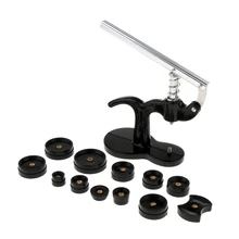 Набор часов для прессования стола-чехол для часов, набор для ремонта часов с 12 фитингами и браслетом для часов