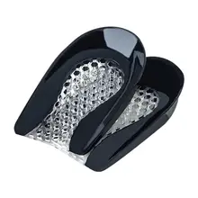 Женские гелевые вставки на пятке для обуви, силиконовые подушечки на пятку для костных шпоров, обезболивающие протекторы, подошвенные стельки для фасциита