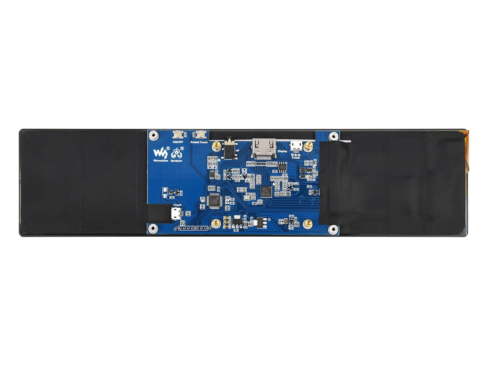 Waveshare 11.9 ġ   ġ ũ LCD, 320  1480 ػ, IPS, ȭ  Ŀ, USB Ʈ,   