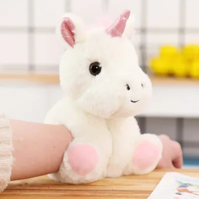 1 шт. 30 см kawaii креативные животные браслет плюшевые игрушки прекрасный единорог Шиба ину Собака Панда игрушка для детей подарок на день рождения кукла - Цвет: unicorn