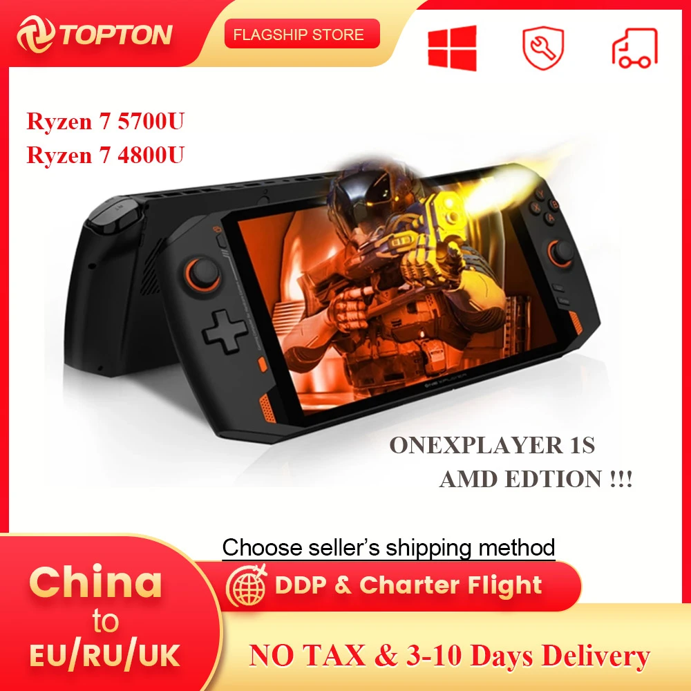 One Xplayer 1S Playstation 8.4Inch Video Swith 3D Game PUBG Intel i7 1195G7  Ryzen 7 5700U Handheld Gaming Consoles PC Windows 10