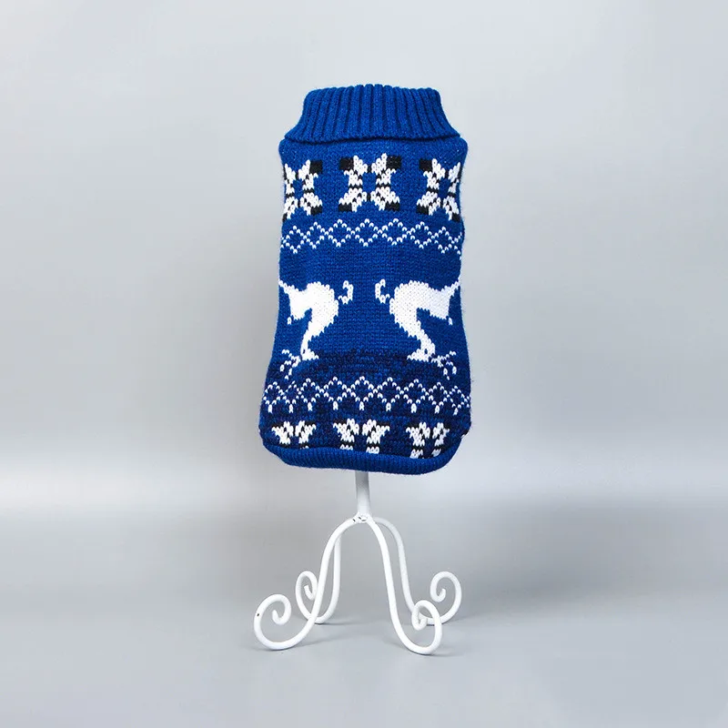 

Autumn and winter turtleneck dog sweater
