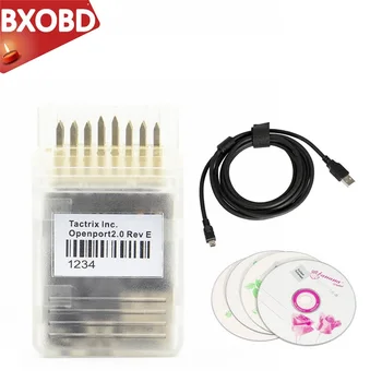 

New Version Gold Tactrix Openport 2.0 ECU Flasher Tactrix Openport 2 ECUFLASH With All Software Full Set