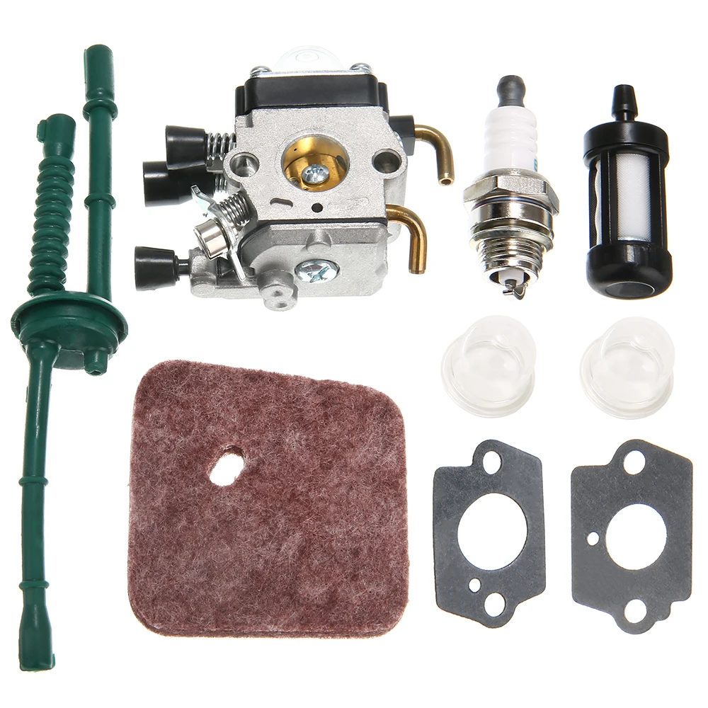 

For FS38 FS45 FS46 FS55 KM55 FS85 Air Fuel Filter Gasket Carb Carburetor Fuel Supply System Accessories Mayitr