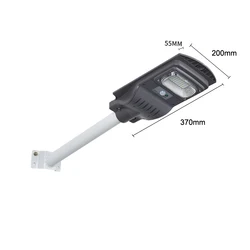 A2 – grand lampadaire LED solaire à Induction, imperméable, sans fil, éclairage d'extérieur 