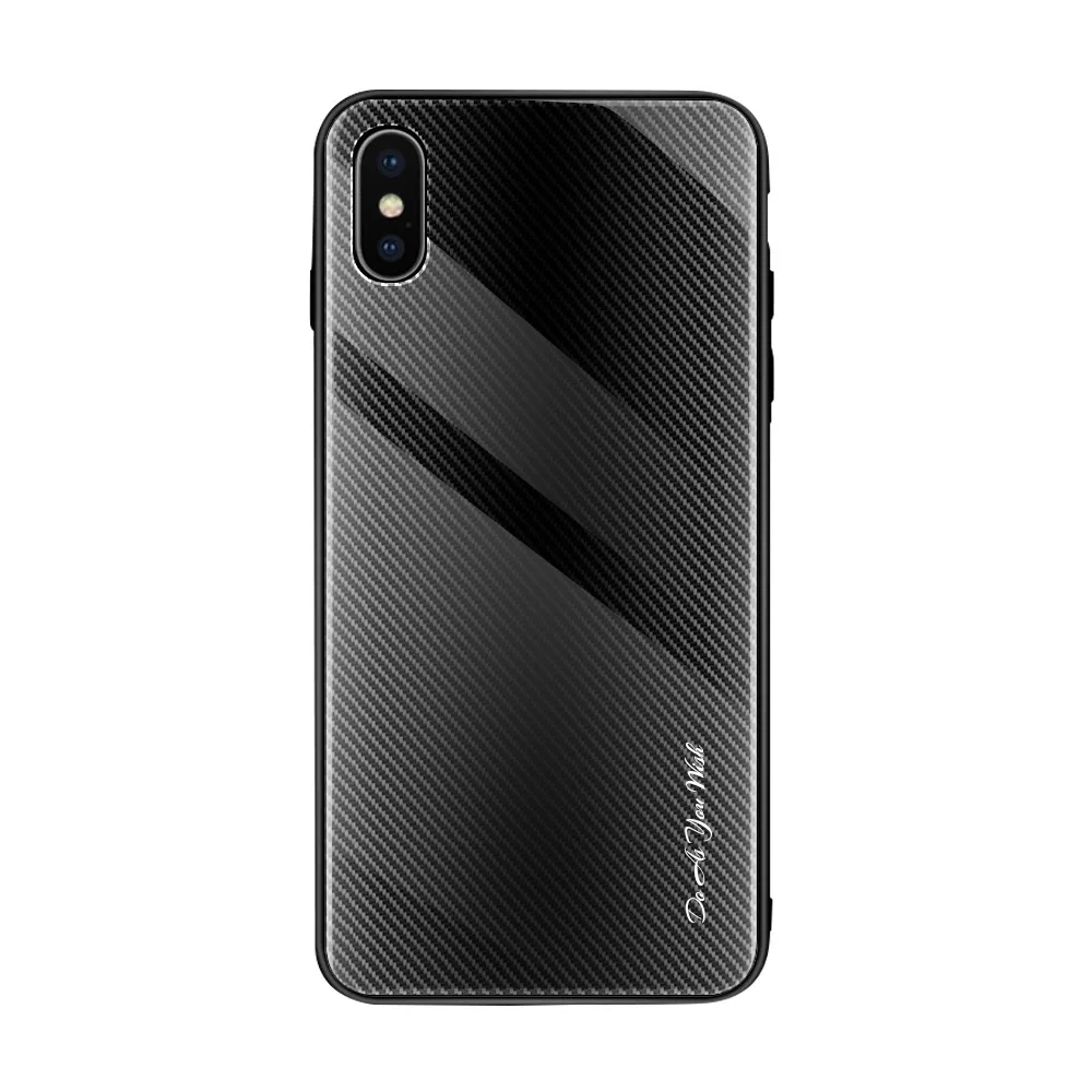 WL-5 Чехлы из закаленного стекла для IPhone 11 Pro Max XS MAX XR i8 i8 Plus i7 i6 i6s i6 Plus ударопрочный бампер с градиентным цветом - Цвет: WL-5