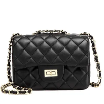 

2020 New Chain Small Crossbody Bags For Women Shoulder Messenger Bag Femme Lady Luxury Handbags Diamond Lattice Black Red