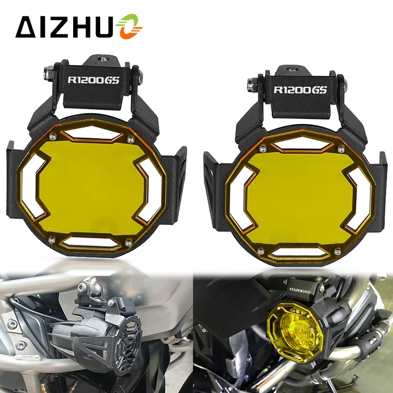 Motorcycle Fog Lamp Light Cover Guard Grill Grille Protector For BMW R1200GS