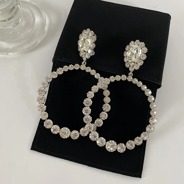 

Non Pierced Statement Premium Hoop Earrings