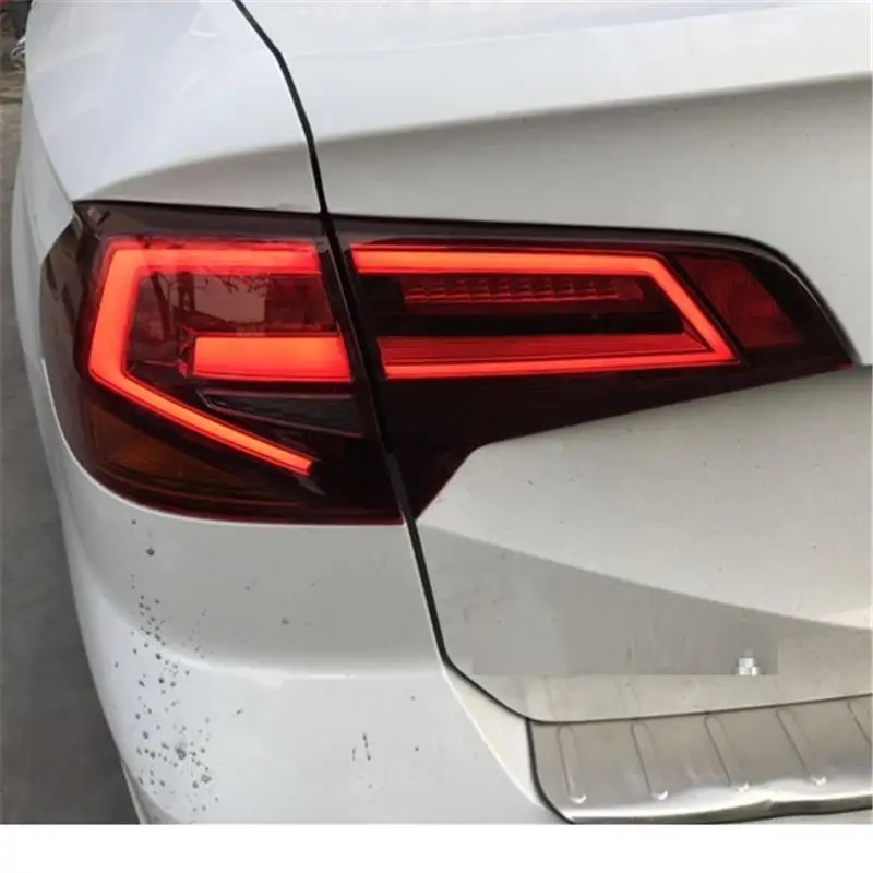 Дневные ходовые автомобильные Drl боковые поворотники Светодиодные Автомобильные аксессуары фары Задние Автомобильные фары в сборе 17 18 для Volkswagen Bora