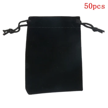 

Black Drawstring Jewelry Gift Bag Drawstring Velvet Bag Drawstring Jewellery Gift Packing Bag