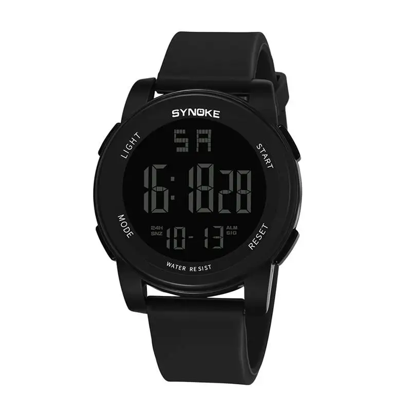 Relogio часы мужские SYNOKE мужские многофункциональные военные спортивные часы светодиодный цифровые наручные часы montre homme 661S10