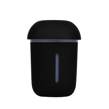 

200ml USB Rechargeable Lamp Humidifier Aroma Essential Oil Diffuser Ultrasonic Cool Mist Humidifier Air Purifier With Mini Fan