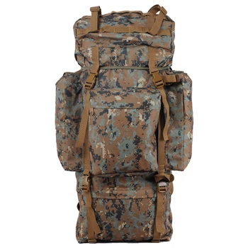 

100L Frame Hiking Backpack Camping Waterproof Trekking Bag Outdoor Travel Backpack Female/Male Mountain Rucksack