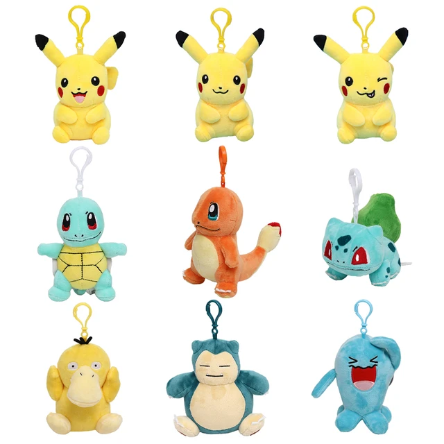 Pokémon Lapras Plush Toys for Children, pingente fofo, recheado