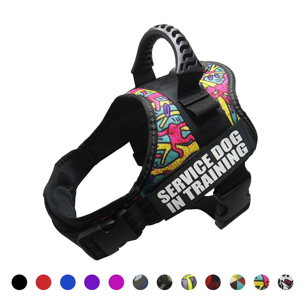 Dog harness Nylon reflective vest harness XSXXL for small big dogs