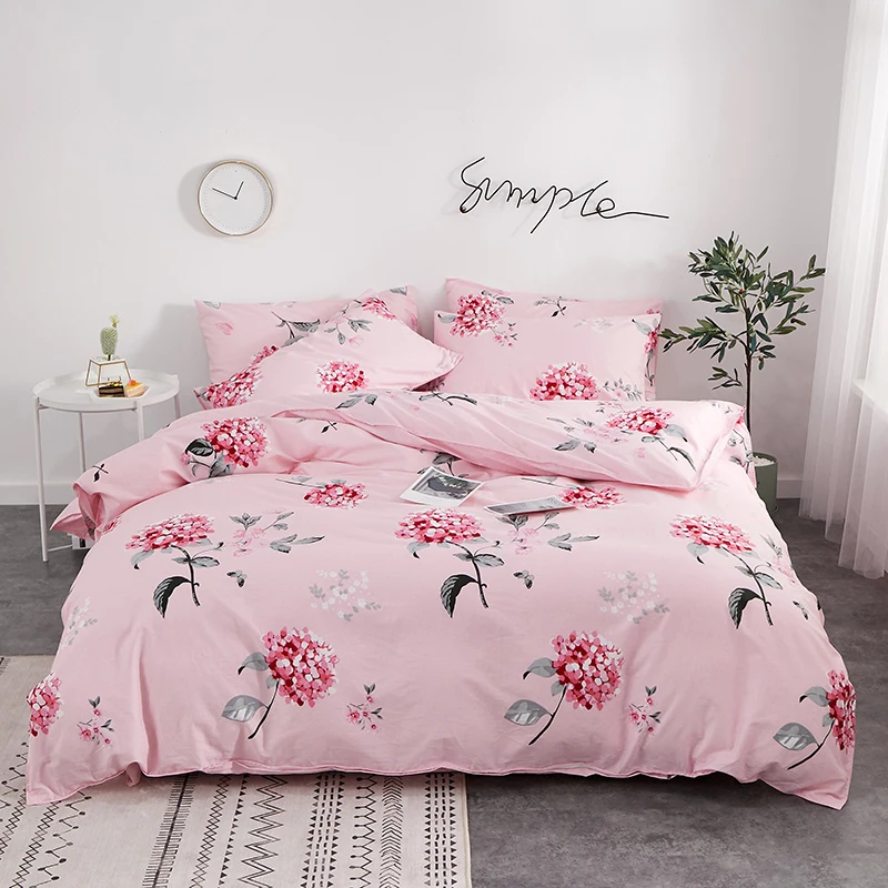 100 Cotton Comforter Bedding Set Pastoral Duvet Cover Sets Bed