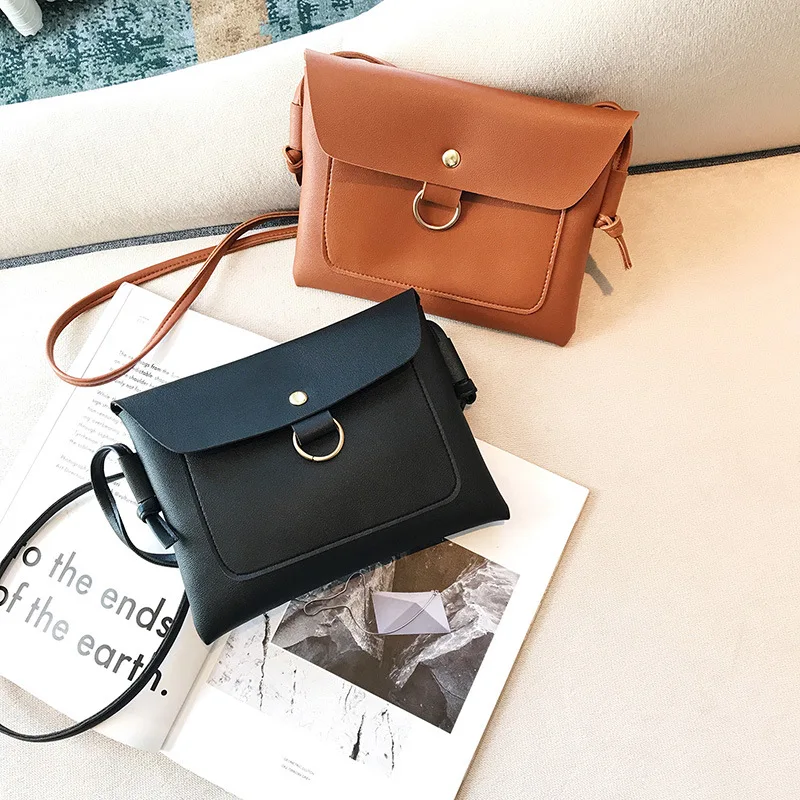 

2020 New Style Flow Circular Ring Cross Mobile Phone Bag Envelope Bag Casual WOMEN'S Bag Bag Shoulder Bag