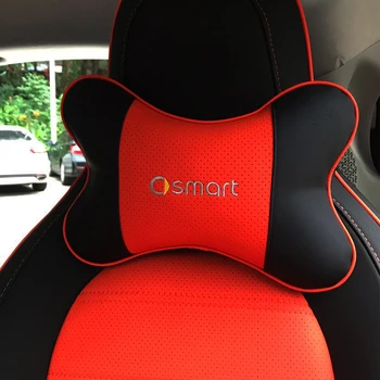 

Memory Cotton Car Neck Headrest Pillow Cushion For Smart Fortwo Forfour 453 451 450 Crossblade City Cabrio City-Coupe Roadster