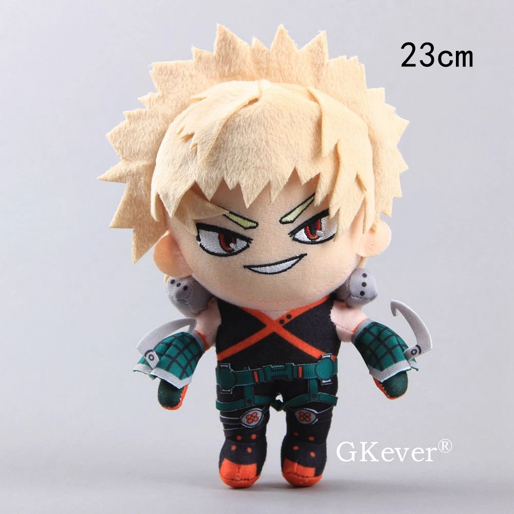 5 стилей, 23 см, аниме, Academy, плюшевые игрушки, кукла, мультфильм Todoroki Shoto Bakugou, кацуки, плюшевые игрушки для детей, подарок на день рождения - Цвет: A 23cm
