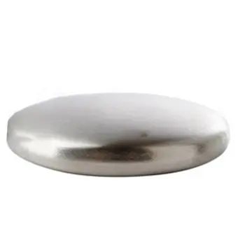 

Home Living Gadget Kitchen Stainless Steel Soap Oval Shape Deodorize Smell From Hands Retail Magic Soap 1 Piece