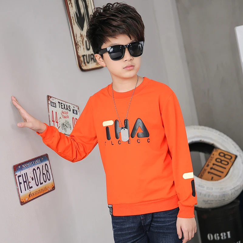 

Autumn New Letter Printing Solid Baby Boys Long Sleeve T-Shirt 2019 Winter Infant Kids Clothes Cotton Toddler White Fashion Top