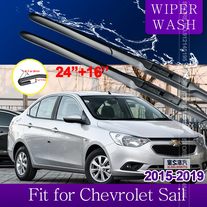 

for Chevrolet Sail 2015 2016 2017 2018 2019 Car Wiper Blades Front Windscreen Windshield Wipers Car Accessories New Nueva Sail 3